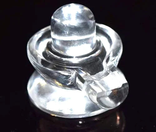 "Amazing Crystal Shivling for Puja & Meditation – Spiritual Awakening" {Weight-22.00 Gram}